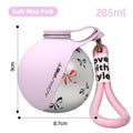 Creative Portable Outdoor Pet Stainless Steel Water Cup Small Dog Water Bottle Convenient Dog Drink Dispenser Puppy Travel Portable Water Bowl Pet Products