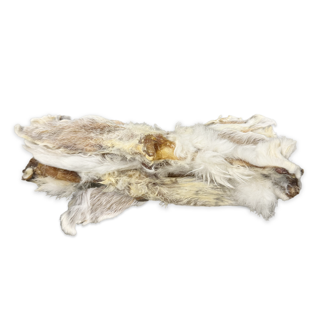 Koala Pets Rabbit Ears With Fur For Dogs 500g (30-35 Ears)