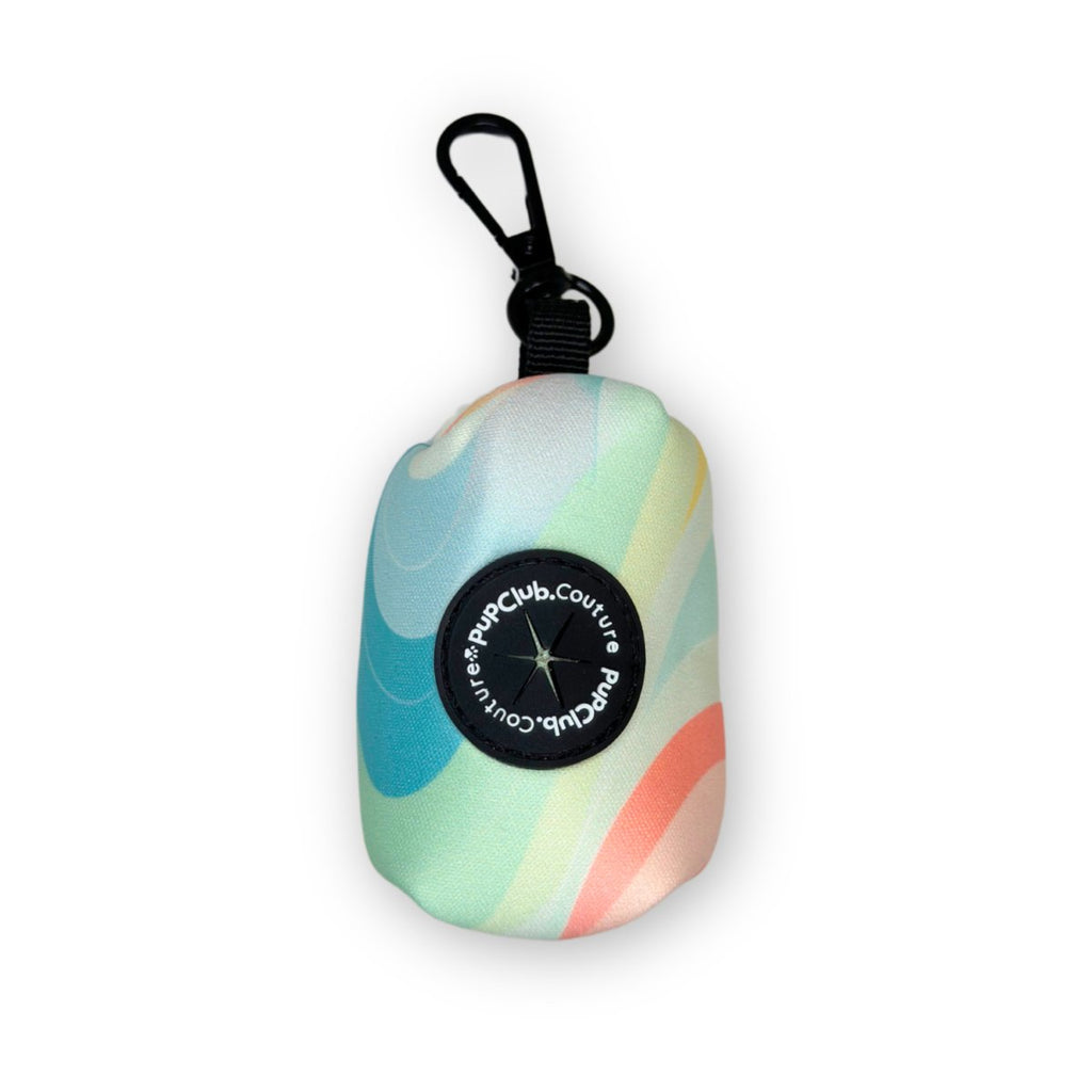 Poo Bag Holder - Pastel Waves